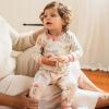 imageBurts Bees Baby Girls Snug Fit OnePiece Footed NonSlip Sleeper PajamasFall Carnival