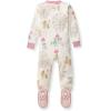 imageBurts Bees Baby Girls Snug Fit OnePiece Footed NonSlip Sleeper PajamasFall Carnival