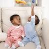 imageBurts Bees Baby Girls Snug Fit OnePiece Footed NonSlip Sleeper PajamasLittle Planetarium Glass