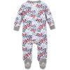 imageBurts Bees Baby Girls Snug Fit OnePiece Footed NonSlip Sleeper PajamasStarry Night Sky