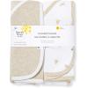 imageBurts Bees Baby Infant Hooded Towels Little Ducks Organic Cotton Unisex Bath Essentials and Newborn Necessities Soft Nursery Towel with Hood Set 2Pack Size 29 x 29 InchGolden Bee