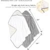 imageBurts Bees Baby Infant Hooded Towels Little Ducks Organic Cotton Unisex Bath Essentials and Newborn Necessities Soft Nursery Towel with Hood Set 2Pack Size 29 x 29 InchLittle Ducks