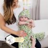 imageBurts Bees Baby Infant Hooded Towels Little Ducks Organic Cotton Unisex Bath Essentials and Newborn Necessities Soft Nursery Towel with Hood Set 2Pack Size 29 x 29 InchGreen Avocados