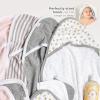 imageBurts Bees Baby Infant Hooded Towels Little Ducks Organic Cotton Unisex Bath Essentials and Newborn Necessities Soft Nursery Towel with Hood Set 2Pack Size 29 x 29 InchAbeec