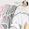 imageBurts Bees Baby Infant Hooded Towels Little Ducks Organic Cotton Unisex Bath Essentials and Newborn Necessities Soft Nursery Towel with Hood Set 2Pack Size 29 x 29 InchLittle Ducks