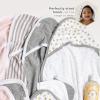 imageBurts Bees Baby Infant Hooded Towels Little Ducks Organic Cotton Unisex Bath Essentials and Newborn Necessities Soft Nursery Towel with Hood Set 2Pack Size 29 x 29 InchBotanical Gardens