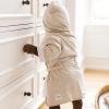 imageBurts Bees Baby Kids Hooded BathrobeOatmeal