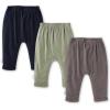 imageBurts Bees Baby Knit Jogger Pants Baby Sweatpants 100 Organic Cotton Infant BottomsMidnight 3pk