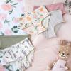 imageBurts Bees Baby Toddler Girls Underwear Set of 5  Solids StripesPrints TagFree with Sizes for 2T to 8 Years OldFloral Guitars