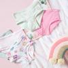 imageBurts Bees Baby Toddler Girls Underwear Set of 5  Solids StripesPrints TagFree with Sizes for 2T to 8 Years OldPlanets  Unicorns