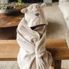 imageBurts Bees Baby Toddler Hooded Animal Character Towels Organic Cotton Unisex Bath Essentials Soft Nursery Towel for KidsBear