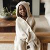 imageBurts Bees Baby Toddler Hooded Animal Character Towels Organic Cotton Unisex Bath Essentials Soft Nursery Towel for KidsBear