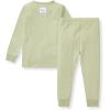 imageBurts Bees Baby Unisex Baby Honeysoft Pajamas Tee and Pant 2Piece Pj Set Soft Organic Cotton ampamp Lyocell BlendMoss Jersey Slub