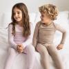 imageBurts Bees Baby Unisex Baby Honeysoft Pajamas Tee and Pant 2Piece Pj Set Soft Organic Cotton ampamp Lyocell BlendNeutral Jersey Slub