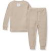 imageBurts Bees Baby Unisex Baby Honeysoft Pajamas Tee and Pant 2Piece Pj Set Soft Organic Cotton ampamp Lyocell BlendTan