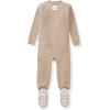 imageBurts Bees Baby Unisex Baby Honeysoft Sleeper Pajamas Zip Front Nonslip Footed Footie Pjs Organic Cotton ampamp LyocellNeutral Jersey Slub