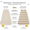 imageBurts Bees Baby Unisex Newborn Essentials 100 Organic Cotton Beekeeper Wearable BlanketQuilted Golden Bee