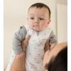 imageBurts Bees Baby Unisex Newborn Essentials 100 Organic Cotton Beekeeper Wearable BlanketQuilted Golden Bee Blue