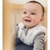 imageBurts Bees Baby Unisex Newborn Essentials 100 Organic Cotton Beekeeper Wearable BlanketQuilted Golden Bee Blue