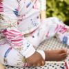 imageBurts Bees Baby babyboys Footless Sleepers 100 Organic Cotton Onepiece Diagonal Zip Up Jumpsuit Snug Fit PajamasFirecrackers