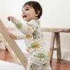 imageBurts Bees Baby babyboys Footless Sleepers 100 Organic Cotton Onepiece Diagonal Zip Up Jumpsuit Snug Fit PajamasPlayground