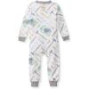 imageBurts Bees Baby babyboys Footless Sleepers 100 Organic Cotton Onepiece Diagonal Zip Up Jumpsuit Snug Fit PajamasTool Box