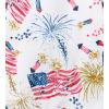 imageBurts Bees Baby babyboys Sleep and Play Pjs 100 Organic Cotton Onepiece Zip Front Footless Romper Jumpsuit PajamasFirecrackers