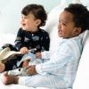 imageBurts Bees Baby babyboys Sleep and Play Pjs 100 Organic Cotton Onepiece Zip Front Footless Romper Jumpsuit PajamasMosaic Sea Animals