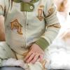 imageBurts Bees Baby babyboys Sleeper Pjs 100 Organic Cotton Onepiece Footie Zip Up Jumpsuit Snug Fit PajamasDog House