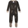 imageBurts Bees Baby babyboys Sleeper Pjs 100 Organic Cotton Onepiece Footie Zip Up Jumpsuit Snug Fit PajamasWolf Pack