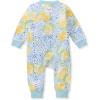 imageBurts Bees Baby babygirls Sleep and Play Pajamas 100 Organic Cotton Onepiece Footless PajamasLemon Tiles