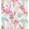 imageBurts Bees Baby babygirls Sleep and Play Pajamas 100 Organic Cotton Onepiece Footless PajamasMini Ice Cream Social