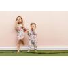 imageBurts Bees Baby babygirls Sleep and Play Pajamas 100 Organic Cotton Onepiece Footless PajamasMini Watermelon Check
