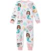 imageBurts Bees Baby babygirls Sleepers 100 Organic Cotton Onepiece Zip Up Footless Jumpsuit Snug Fit PajamasMagical Mermaids