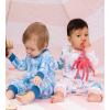 imageBurts Bees Baby babygirls Sleepers 100 Organic Cotton Onepiece Zip Up Footless Jumpsuit Snug Fit PajamasSantorini Beach