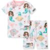 imageBurts Bees Baby Baby Girls Pajamas Sleeve Tee and Shorts 2Piece Pj Set 100 Organic CottonMagical Mermaids