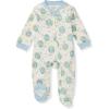 imageBurts Bees Baby Baby Girls Pajamas Zip Front NonSlip Footed Sleeper Pjs 100 Organic CottonLittle Globe