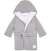 imageBurts Bees Baby Kids Hooded BathrobeHeather Grey