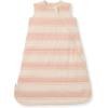 imageBurts Bees Baby Unisex Newborn Essentials 100 Organic Cotton Beekeeper Wearable BlanketQuilted Pink Sand Rugby Stripe