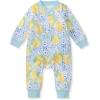 imageBurts Bees Baby babygirls Sleep and Play Pajamas 100 Organic Cotton Onepiece Footless PajamasLemon Tiles