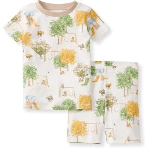 imageBurts Bees Baby Baby Boys Pajamas Sleeve Tee and Shorts 2Piece Pj Set 100 Organic CottonPlayground