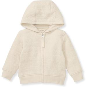 imageBurts Bees Baby Baby Girls Sweatshirts Lightweight Zipup Jackets ampamp Hooded Coats Organic CottonOat Quilted Bee