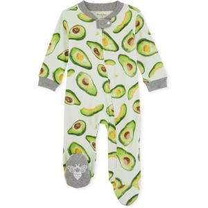 imageBurts Bees Baby Girls Snug Fit OnePiece Footed NonSlip Sleeper PajamasAvo Nice Day