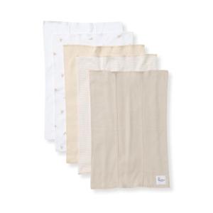 imageBurts Bees Baby Infant Burp Cloths 100 Organic Cotton Extra Absorbent Soft Fabric Drool Cloths 5Pack Newborn MustHave Essential Large Burping Cloths One Size 17 x 1175 InchesGolden Bee