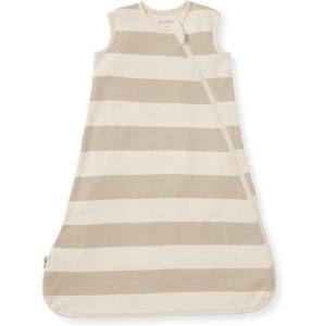 imageBurts Bees Baby Unisex Newborn Essentials 100 Organic Cotton Beekeeper Wearable BlanketOatmeal Rugby Stripe