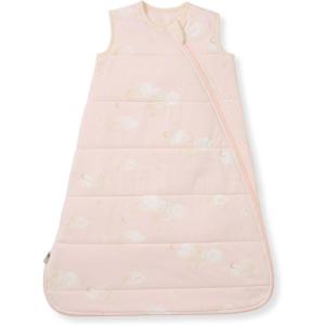 imageBurts Bees Baby Unisex Newborn Essentials 100 Organic Cotton Beekeeper Wearable BlanketQuilted Good Night Sky Pink