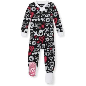 imageBurts Bees Baby babyboys Sleeper Pjs 100 Organic Cotton Onepiece Footie Zip Up Jumpsuit Snug Fit PajamasXo Doodles