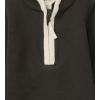 imageBurts Bees Baby Boys 100 Organic OnePiece Long Sleeve CoverallAsh Quarter Zip