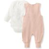 imageBurts Bees Baby Boys 100 Organic OnePiece Long Sleeve CoverallDitsy Floret
