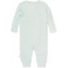 imageBurts Bees Baby Boys 100 Organic OnePiece Long Sleeve CoverallMint Sweet Rib Wrap